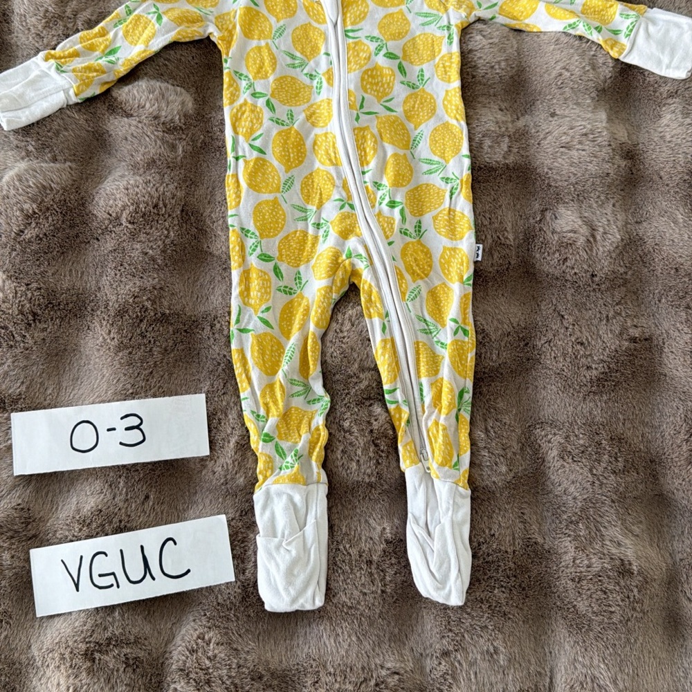 Little Sleepies Citrus Delight Kids Footie